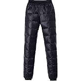 YEEFINE Women's Snow Pants Winter Warm Down Pants Insulated Utility Puffer Pants Ski Camping Trousers