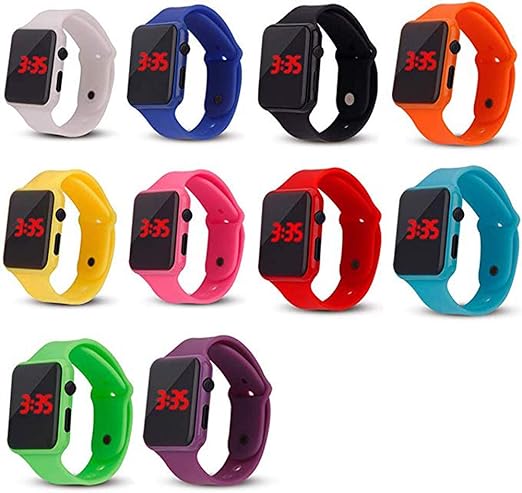 led wristband watch