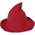 Modern Foldable Witch Halloween Hats For Women Sharp Pointed Wool Felt Costume For Halloween