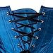 Women's Peacock Corset Bustier top Steampunk Skirt Waist Cincher Overbust Burlesque Lingerie Sets