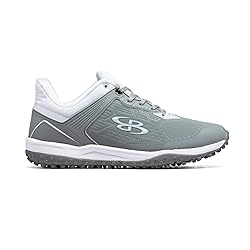 Boombah Viper Pro Men's Turf Gray/White - Size 10.5