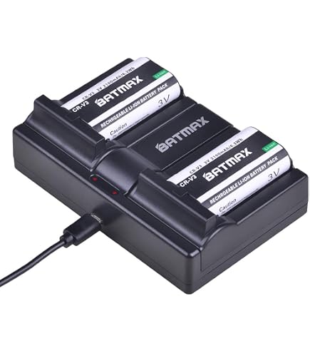 Amazon.com : Kastar CR-V3 Battery 2-Pack Replacement for Olympus C