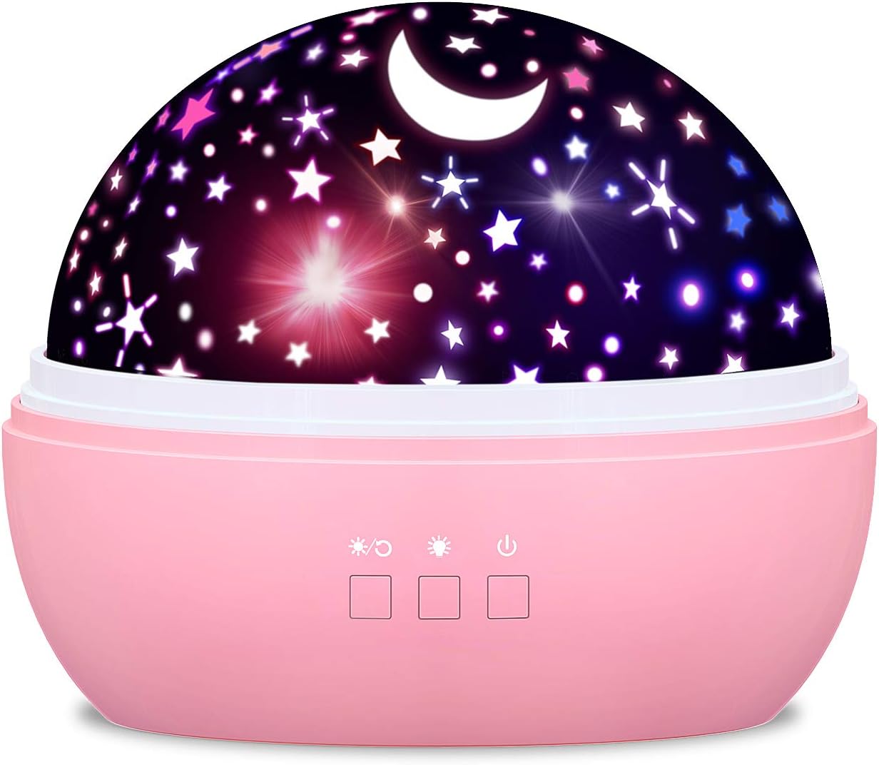 dmazing Toys for 1-10 Year Old Girls, Projector Light 1-10 Year Old Girl Gifts Baby Sensory Toys Gifts for 1-10 Year Olds Girls Christmas Xmas Gifts Baby Girl Toys Kids Toys Age 1-10 Pink