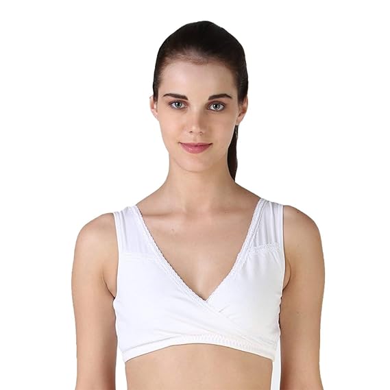Women Cotton Sleep Leakproof Nursing Bra/Feeding Bra