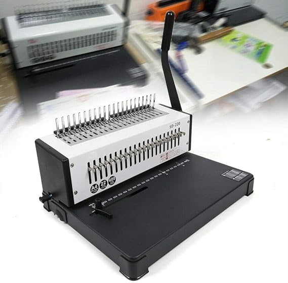 Wire Binding Machine Manual Steel Comb Coil Binding