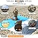 Rising Turtle Sand Safe Outdoor Beach Blanket: Large 8X9 Foot, Sand-Proof, Portable, Compact, Foldable Mat for Camping, Picnic, Hiking, and Festivalsthumb 2
