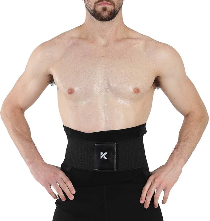 Kewlioo Men's Waist Trimmer Shaper Belt Waist Trainer for Increased