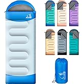 Xelaro Sleeping Bags for Adults Kids - 3 Season Cold&Warm Weather Waterproof Camping Sleeping Bags - Lightweight Sleeping Bags for Camping Hiking Outdoor Travel