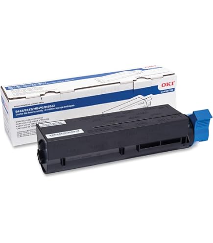 OKI❗️ Amazon.com: OKI 45807101 Black Toner Cartridge 2-Pack for