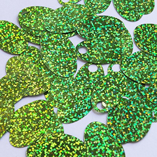 Large Hole Oval Sequin 1.25