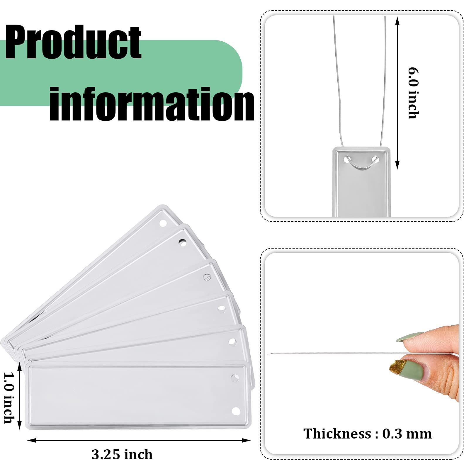 Mua Ripeng Aluminum Plant Labels Metal Plant Labels Aluminum Tree Tags ...