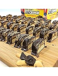 Barras de proteína para aperitivos FITCRUNCH, diseñadas por Robert Irvine, la única barra horneada de...