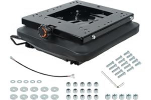 TICSEA Suspension Kit with Slider Track for Zero Turn Lawn Mower Tractor Forklift, Compatible with Most Aftermarket Seats - Same Day Shipping