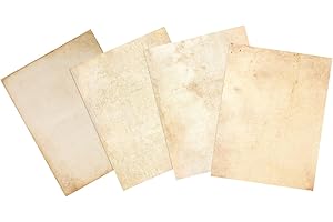 Great Papers!® Rustic Antique Letterhead, 8.5" x 11", 80 Count (4 Designs) (2019006)