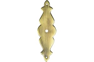 Laurey 22205 4-Inch X 1-Inch Classic Traditions Backplate, Antique Brass