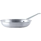 Winco Commercial-Grade Aluminium Fry Pan/Skillet, Natural Finish, 7"