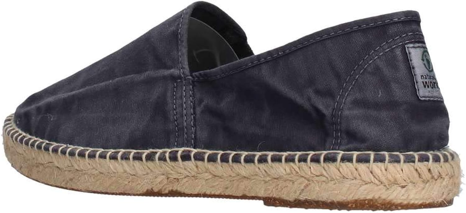 Natural World Scarpe Uomo Espadrlles Slip on Cotone Bio Plantare Estraibile Vegan  Shoes Scarpe da uomo urban-earth.co.uk