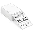 MUNBYN 4"x6" Direct Thermal Shipping Labels, Durable Waterproof, Oil-Proof, Scratch-Proof, Alcohol-Resistant, Tear-Resistant 