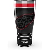 Tervis Traveler NHL Detroit Red Wings - Night Game Made in USA Double Walled Insulated Tumbler Travel Cup Keeps Drinks Cold & Hot, 30oz, Stainless Steel