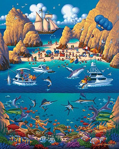 Dowdle Folk Art Cabo Puzzle, 500 Pieces