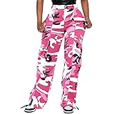 BEJONS Women’s Relaxed Fit All Day High Waist Cargo Pants