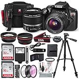 Canon EOS Rebel T6 DSLR Camera with EF-S 18-55mm f/3.5-5.6 IS II Lens, Along with 32 &amp; 16GB SDHC, and Deluxe Accessory Bundle with Xpix cleaning Accessories