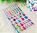 NIANPU Self-Adhesive Rhinestone Sticker, Multicolor Bling Craft Jewels Crystal Gem Stickers, Assorted Size 5 Sheets