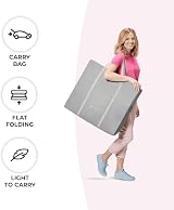 Kinderkraft LOVI 3in1 Baby Crib Cradle Travel Cot Rocker Gray 0-9 kg view 6