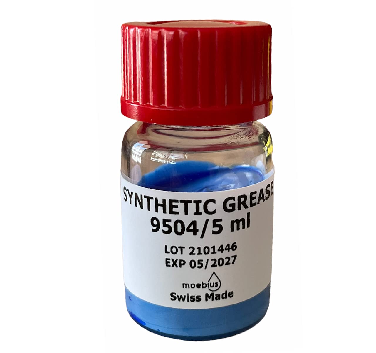 Moebius 9504 Synthetic Chronograph Grease for Friction Hand-Setting 5ml Oil Lubricant
