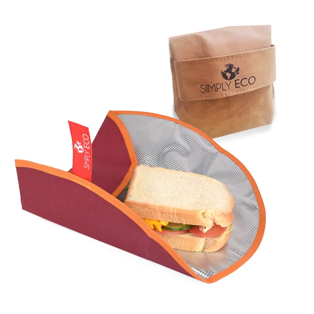 Simply Eco Washable paper Reusable food wrap for sandwich
