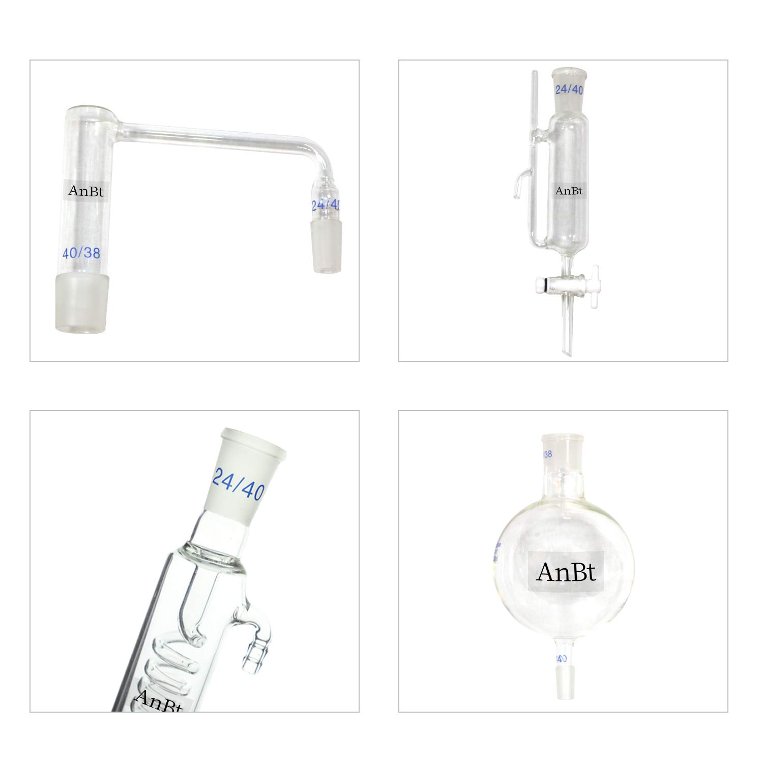 Mua Anbt 2000ml Lab Essential Oil Distillation Apparatus Water ...