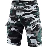 Tactical Cargo Cotton Work Shorts Men Outdoor Casual Hiking Fishing Hunting