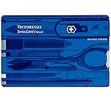 Victorinox Swiss Card Classic Transparent Blue