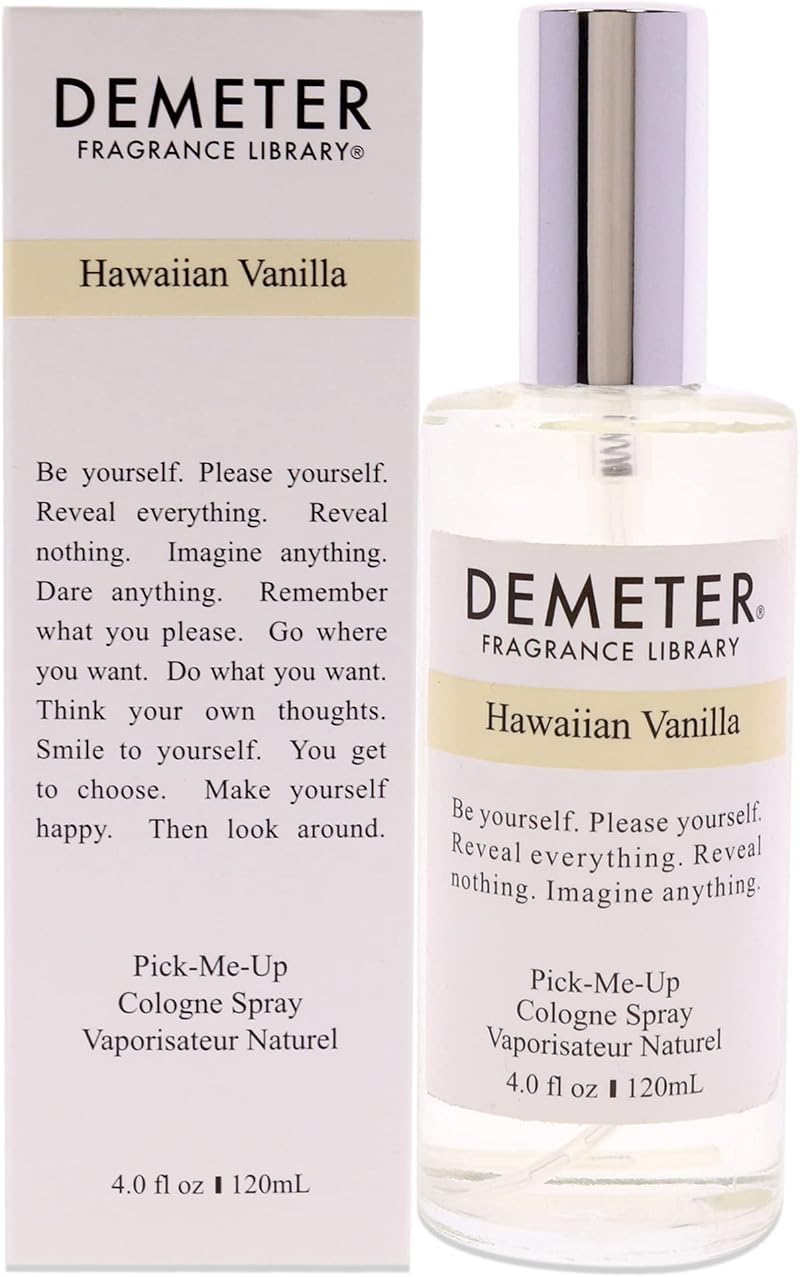 Demeter Hawaiian Vanilla for Women 4 oz Cologne Spray