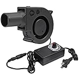97mm x 33mm BBQ Fan 12V Blower with 110V/120V