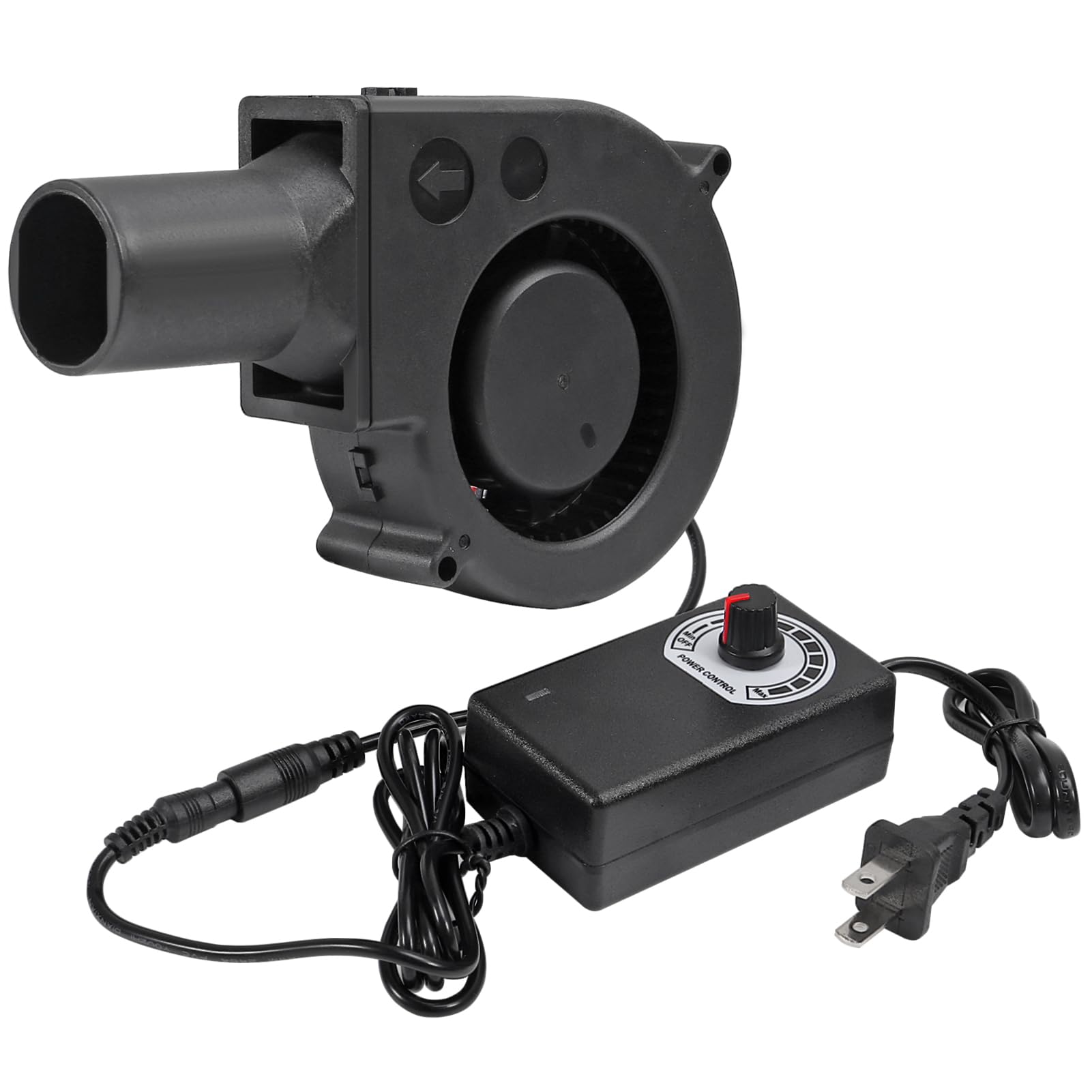 97mm x 33mm BBQ Fan 12V Blower with 110V/120V