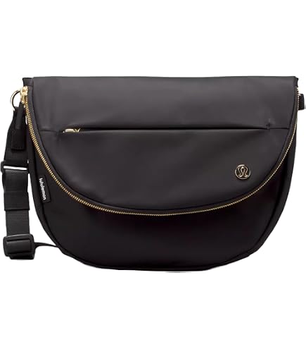Lululemon All Night Festival Bag Micro (Black/Gold): Handbags