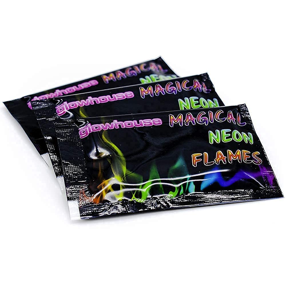 The Glowhouse Magic Neon Flames Mystical Fire Colourant (10 Pack)