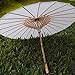 Quasimoon PaperLanternStore.com 32 Inch White Paper Parasol Umbrella