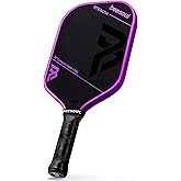 Beesoul Pickleball Paddle, T700 Carbon Fiber Thermoformed Pickle Ball Paddles for Max Spin, Power & Control, 16mm Power Honeycomb Core, Enlarged Sweet Spot, Comfort Grip for All Skill Levels