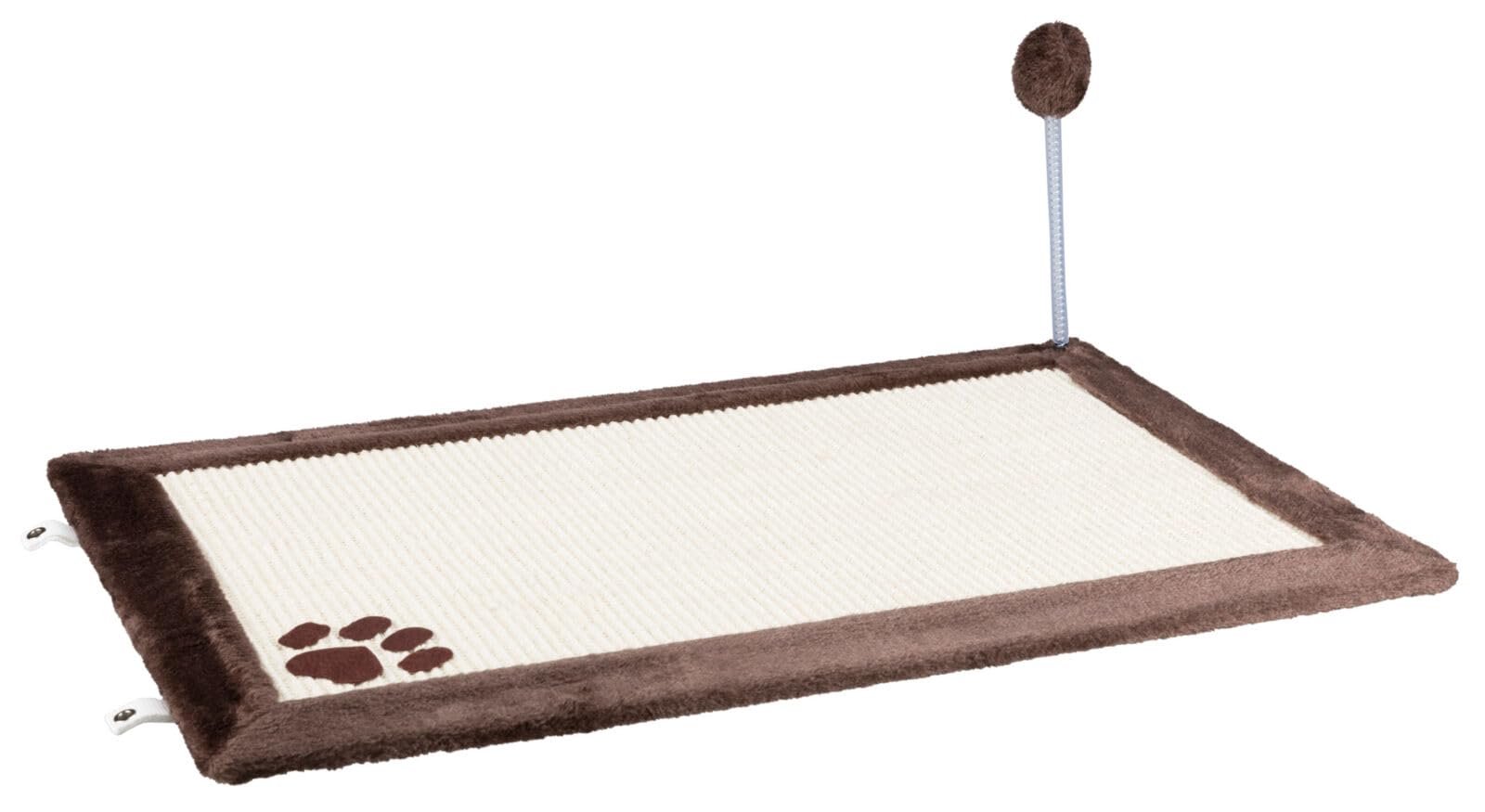 Trixie 4323 Scratching Pad with Plush Edge 70 Ã - 45 cm Dark Brown