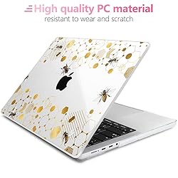 Batianda Case for M3 New MacBook Pro 14 inch 2023