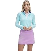 IZOD womens 1/4 Zip Pullover Performance Stretch Long Sleeve Golf Running