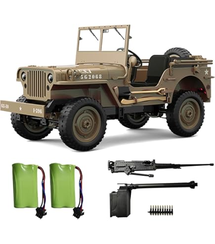 Amazon.com: JIKEFUN C8815 4WD Off-Road RC Car RTR Crawler 2.4G