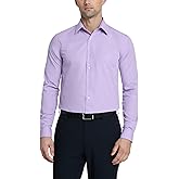 Van Heusen Mens Dress Shirt Regular Fit Poplin Solid