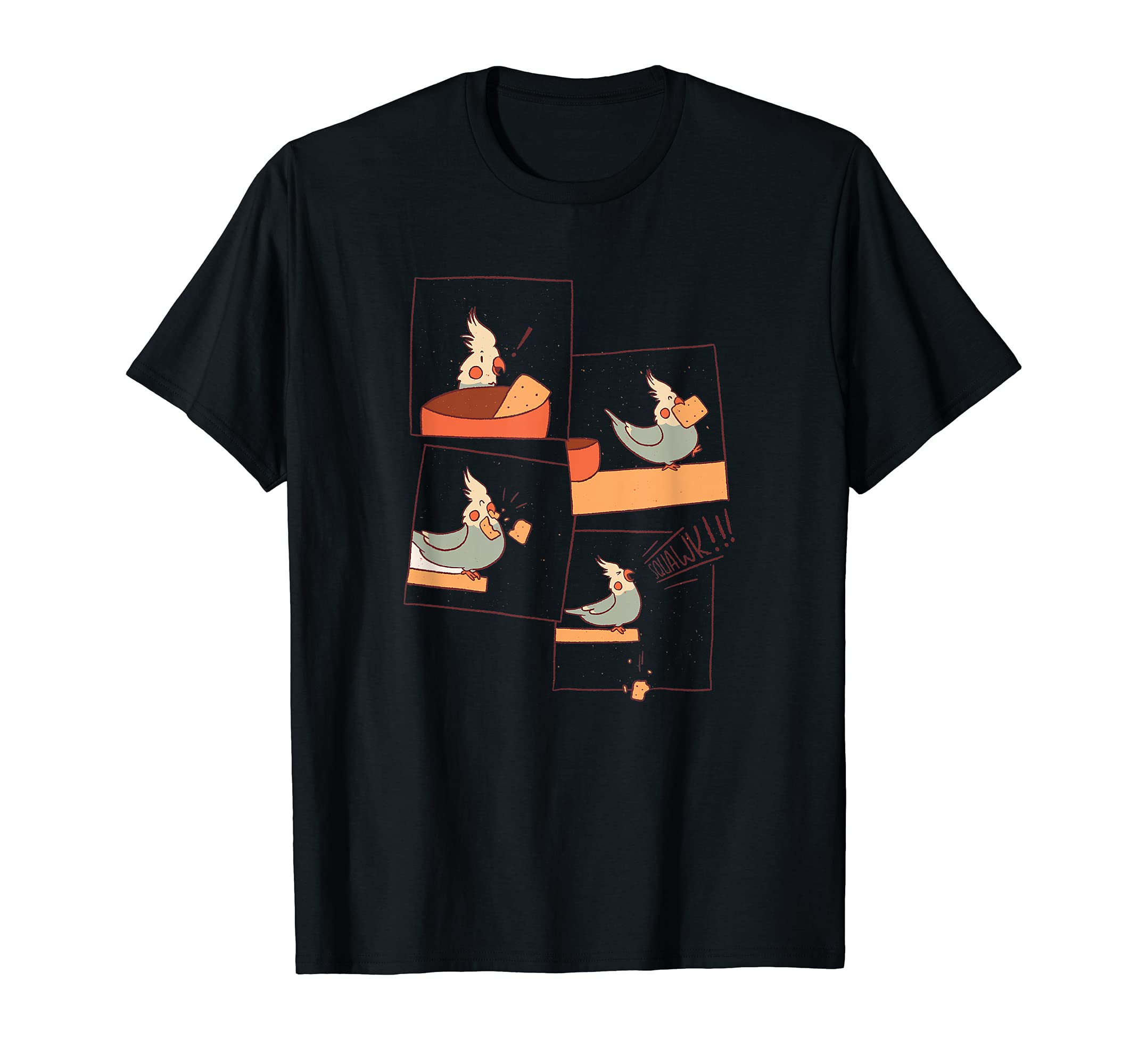 Cockatiel Biscuit Funny Bird Parrot Meme T-Shirt