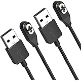 2Pack Magnetic Charging Cable Replacement for AfterShokz Aeropex AS800/OpenComm ASC100SG&Shokz OpenRun Pro&Mini, Bone Conduct