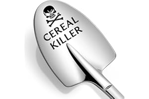 Fathers Day Gift from Daughter Son, Cereal Killer Shovel Funny Gifts for Men, Boyfriend, Husband, Him, Dad, Grandpa, Personal