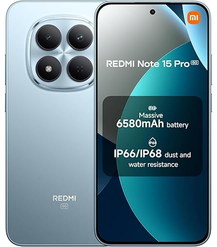 Amazon.com: XIAOMI Redmi Note 15 Pro 5G Ai (Compatible with