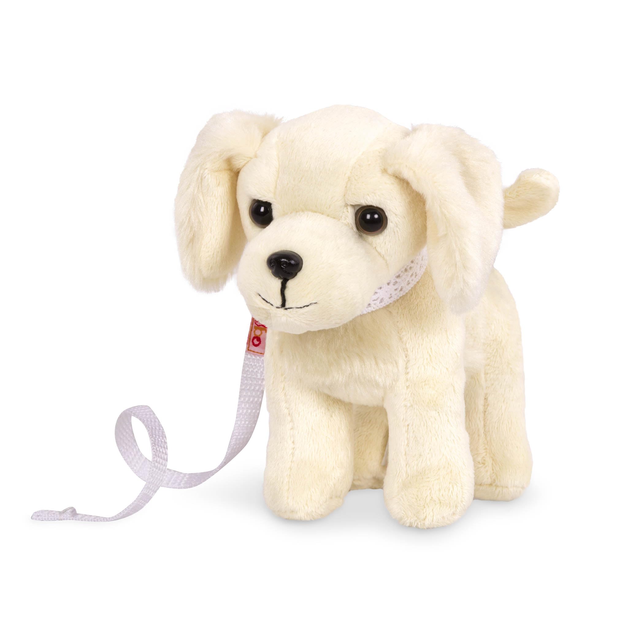Our Generation - Golden Retriever Pup - 18-Inch Doll Accessories - Golden Retriever Stuffed Animal - Dog Plush - Pet Puppy - Toy for Kids 3 Years +